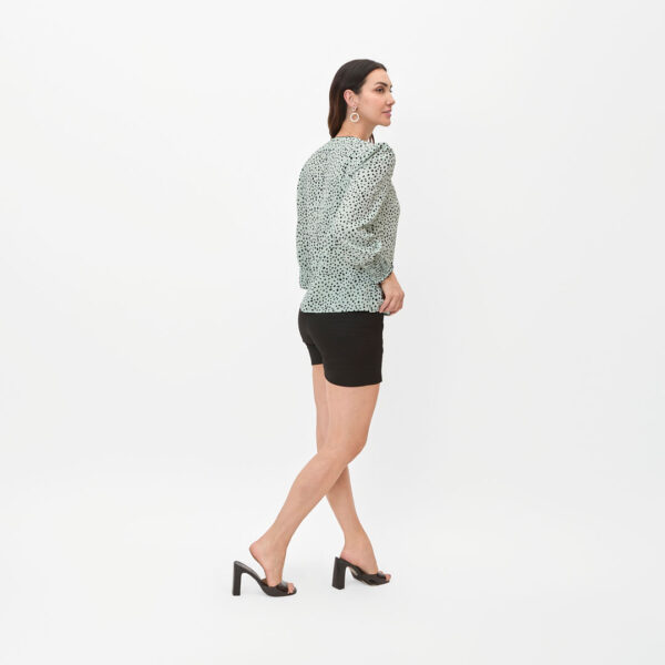 Blusa de lunares verdes - Imagen 4
