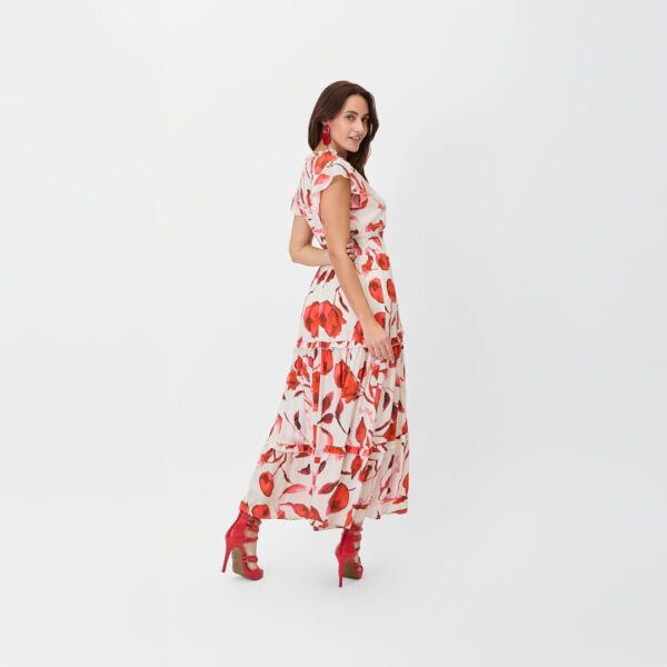 Vestido largo floral - Imagen 4