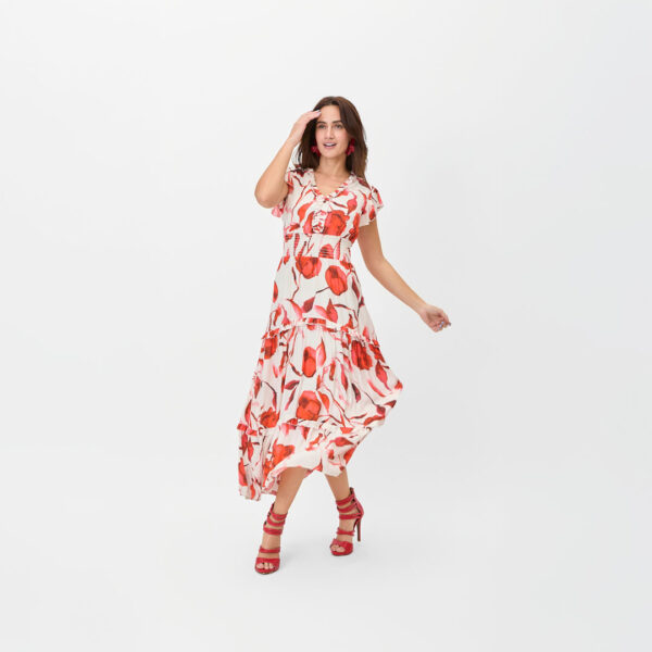 Vestido largo floral - Imagen 5