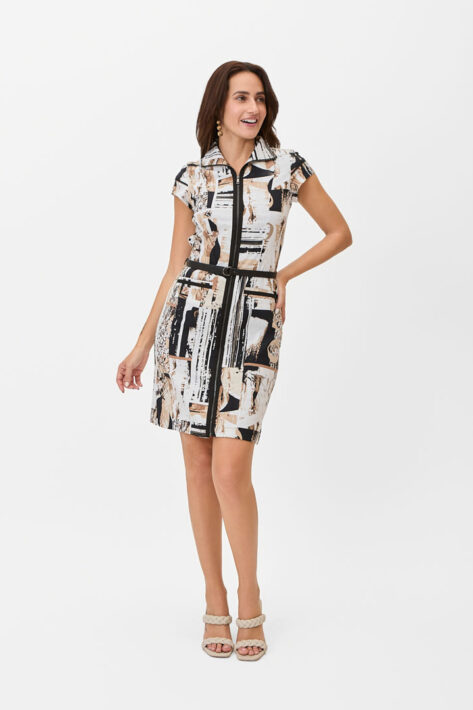 Vestido manga corta