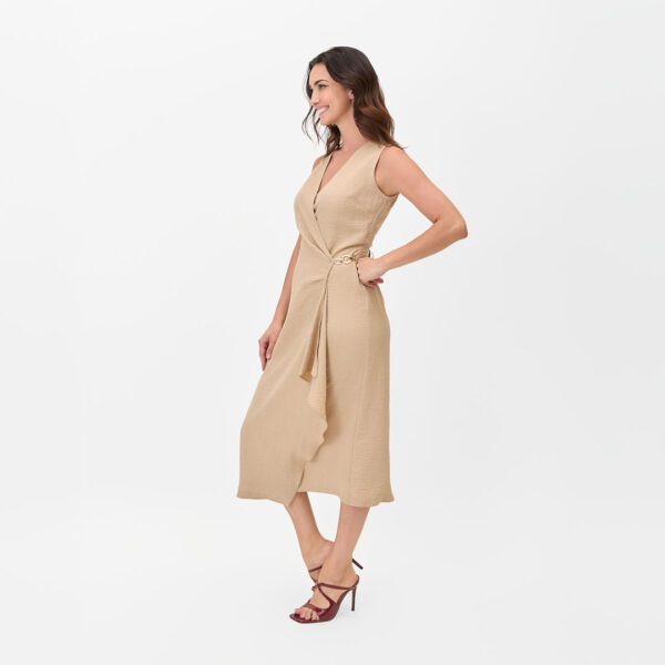 Vestido liso - Imagen 3
