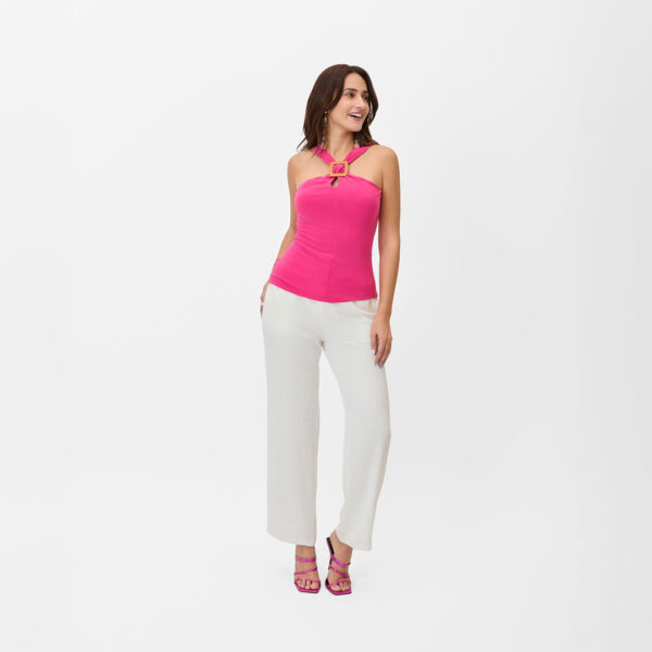 Blusa cuello cruzado