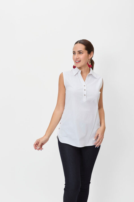 Blusa sin mangas