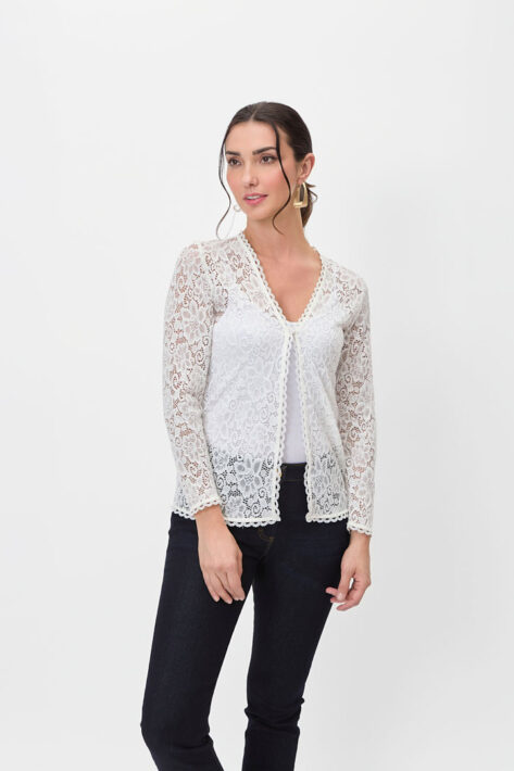 Blusa encaje