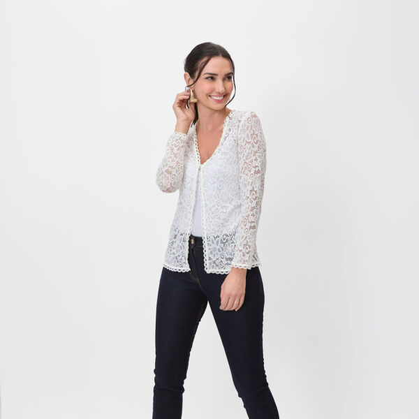 Blusa encaje - Imagen 2