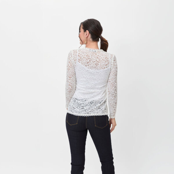 Blusa encaje - Imagen 3
