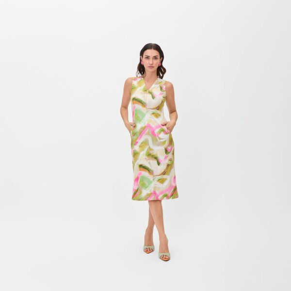 Vestido largo multicolor - Imagen 2