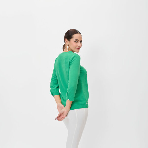 Blusa con detalle bordado - Imagen 2