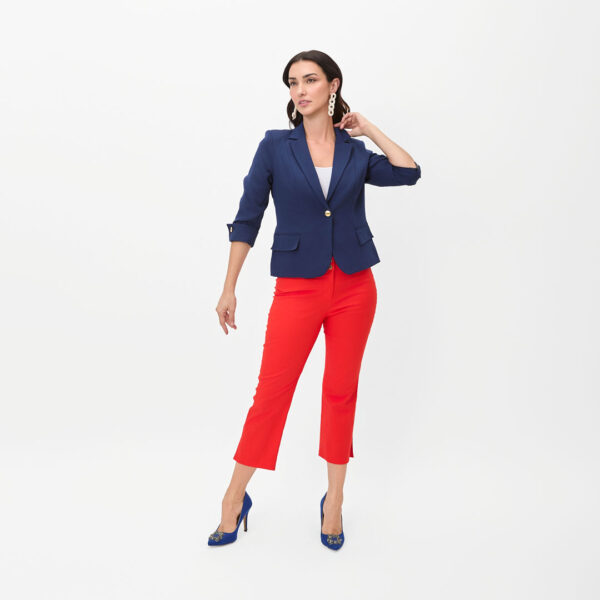 Saco Azul con botón