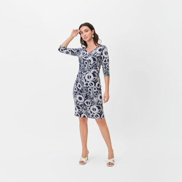 Vestido corto en licra