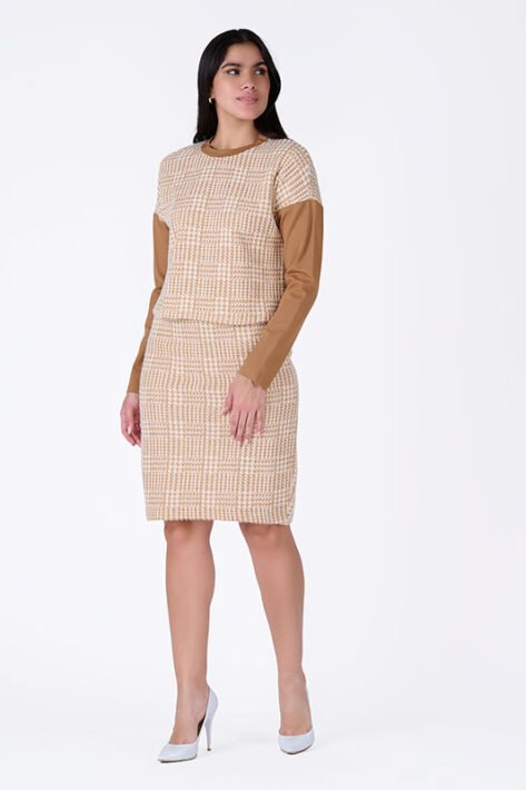 Falda estampada