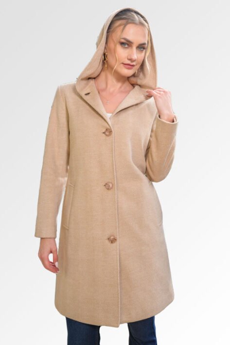 Abrigo de dama claro