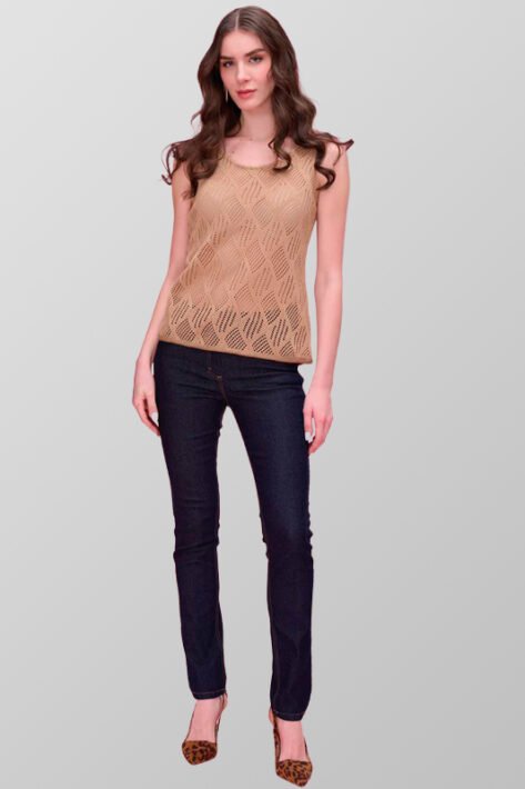 Blusa tipo chaleco