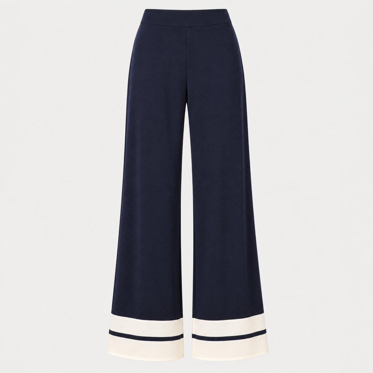 PANTALÓN MARINO CON CONTRASTE - Imagen 5
