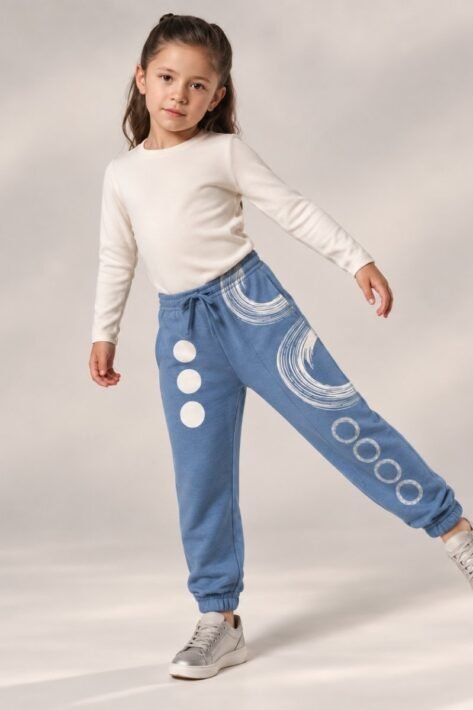 Jogger infantil con estampado gráfico