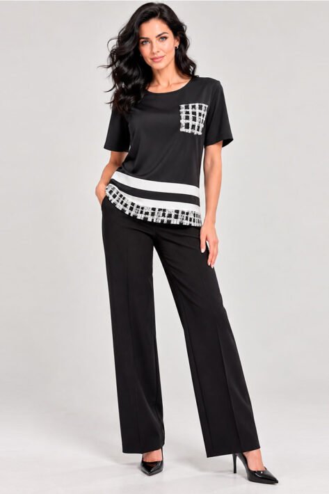 Blusa negra | elegancia atemporal