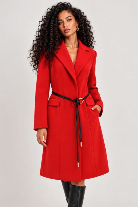 Abrigo Rojo | el arte de destacar con elegancia