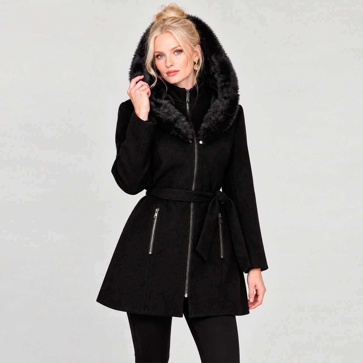 Abrigo negro | elegancia atemporal